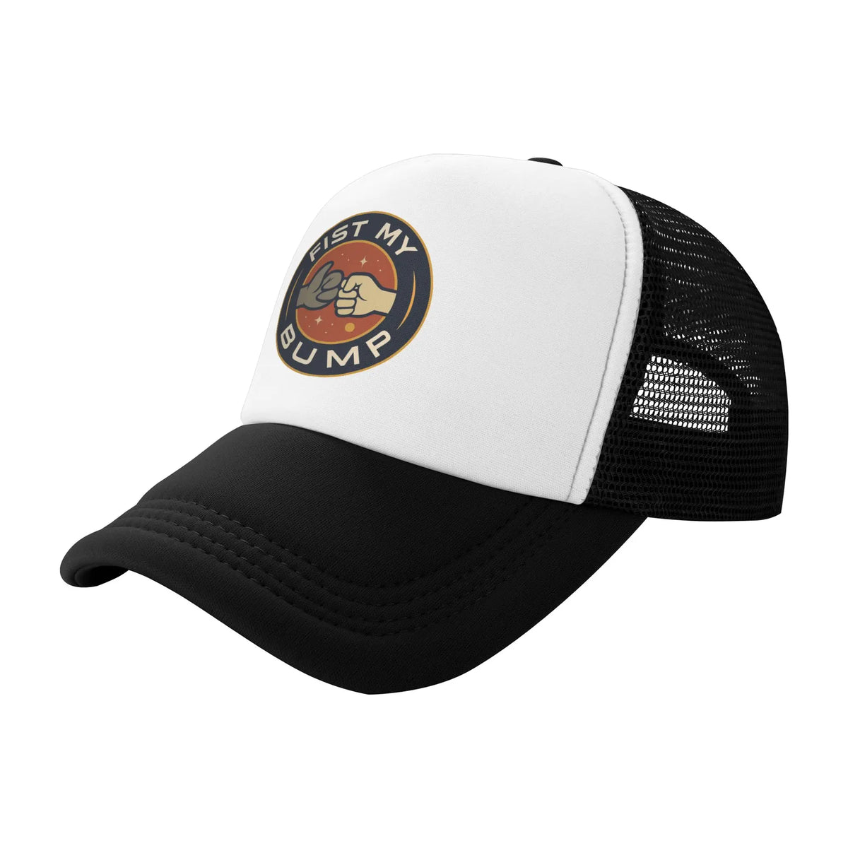 Project Hail Mary Mission Patch Mesh Baseball Cap Adult Hip-Hop Trucker Worker Cap Adjustable Fishing Hat Washable Trucker Hat