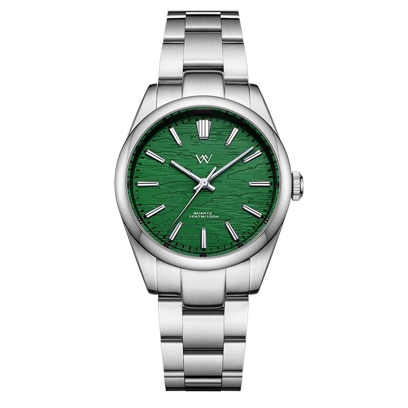 WM Watch Quartz Men Watches High Quality Sapphire 100M Waterproof AR Coated Birch Forest Series Welly Merck 36mm Watch Man WM207