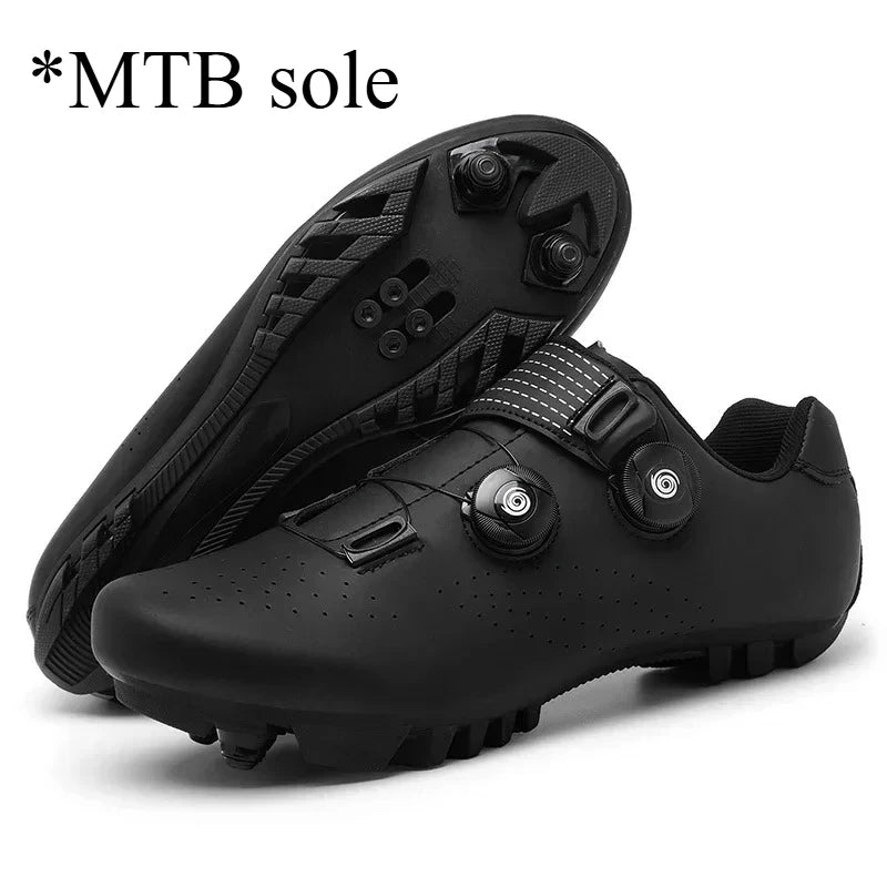Men Cycling Shoes Suitable for Mountain Sports Pedal Self-Locking Women MTB Cycling Shoes Breathable Cycling Shoes