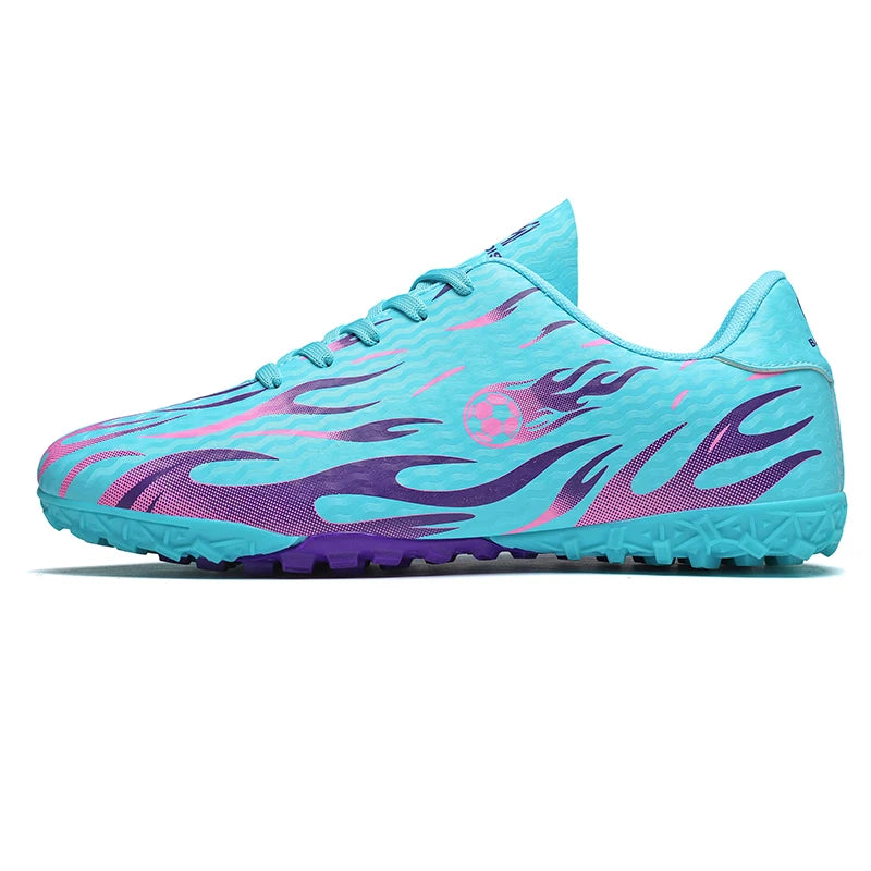 New Man Soccer Shoes Professional Football Boots Sneakers Comfortable Outdoor Match Match Boys Non-Slip Sports Shoes Unisex