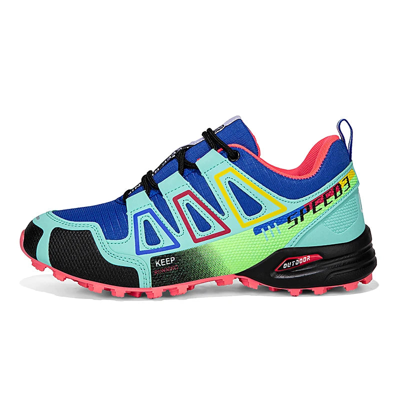Men Waterproof Hiking Shoes Wear-Resistant Outdoor Shoes Leather Hiking Hunting Tactical Sports Shoes Men