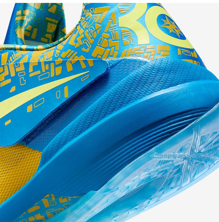 Nike genuine KD 4 Men's Lightweight Retro Low-top Basketball Shoes FZ5916-400