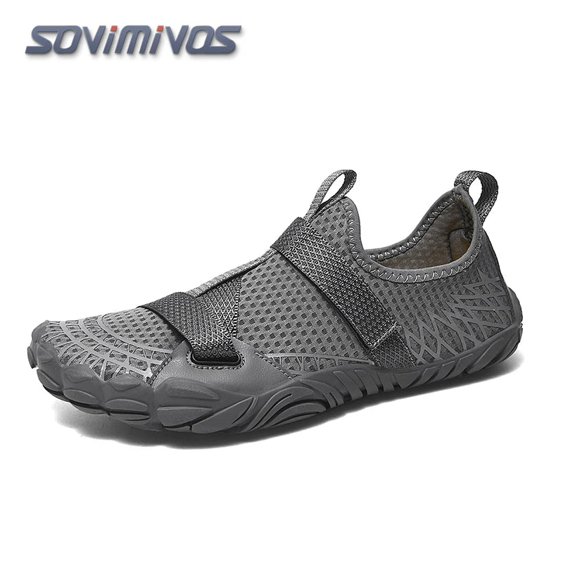 Water Shoes for Men Barefoot Beach Shoes Breathable Sport Shoes Quick Dry River Whtie Sea Aqua Sneakers Soft Beach Sneakers