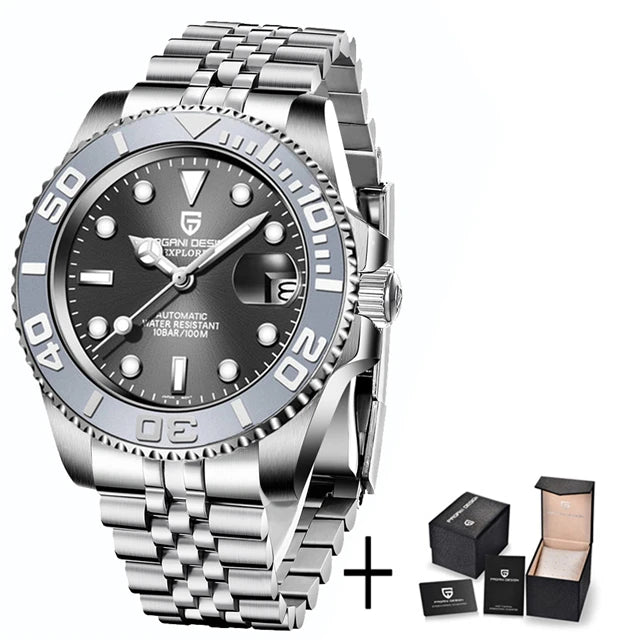 2025 New PAGANI DESIGN PD-1651 V3 Men Mechanical Watch Luxury Sapphire Glass Automatic Watch 40MM Stainless Steel Watch for Men