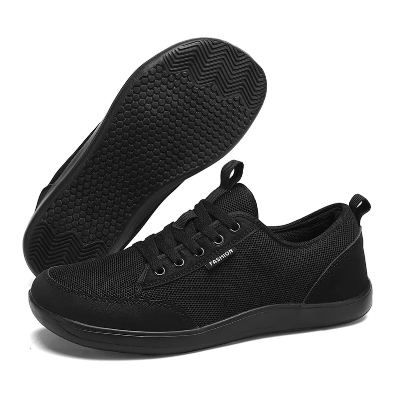 Wide Toe Barefoot Shoes for Men New Fashion Breathable Barefoot Sports Sneakers Outdoor Trail Running Minimalist Walking Shoes