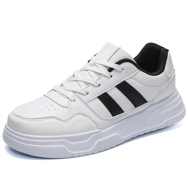 Plus Big Size 50 51 52 Mens Leather Sneakers Casual Sports Shoes Flat Skateboard Shoes Hot Sale For Dropshipping