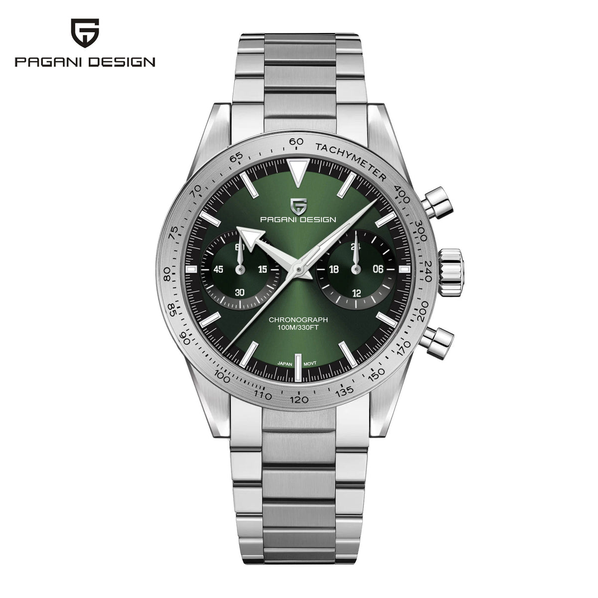 2026 New PAGANI DESIGN Retro Mens Watches Moon Quartz Watch For Men Speed Sports Chronograph AR Sapphire VK64 Clock Reloj Hombre