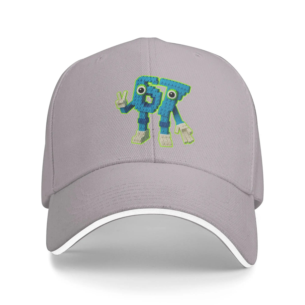 67 Meme Character Brainrot Casual Baseball Cap Summer Trucker Hat High Quality Outdoor Sports Hip Hop Hats Unisex Baseball Caps