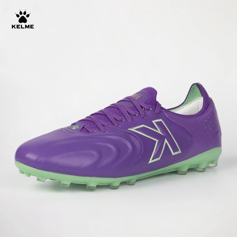 KELME MG Adult Soccer Shoes Kangaroo Leather Professional Training Football Shoes Holy Grail Series Slip-Resistant Football Boot