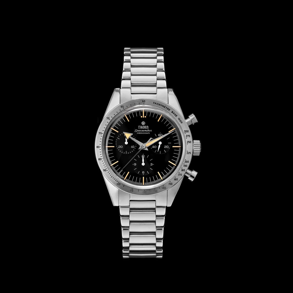 New THORN T026 Automatic Watch 38mm Sapphire 316L Stainless Steel PT5000/Swiss Ronda Movement Vintage Style Luminous Men's Watch