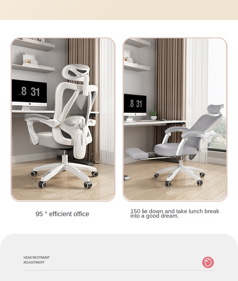 UVR Ergonomic Gaming Computer Chair Breathable Mesh Office Chair with Adjustable Armrest, Swivel Executive Desk Chair for Home Office & Work