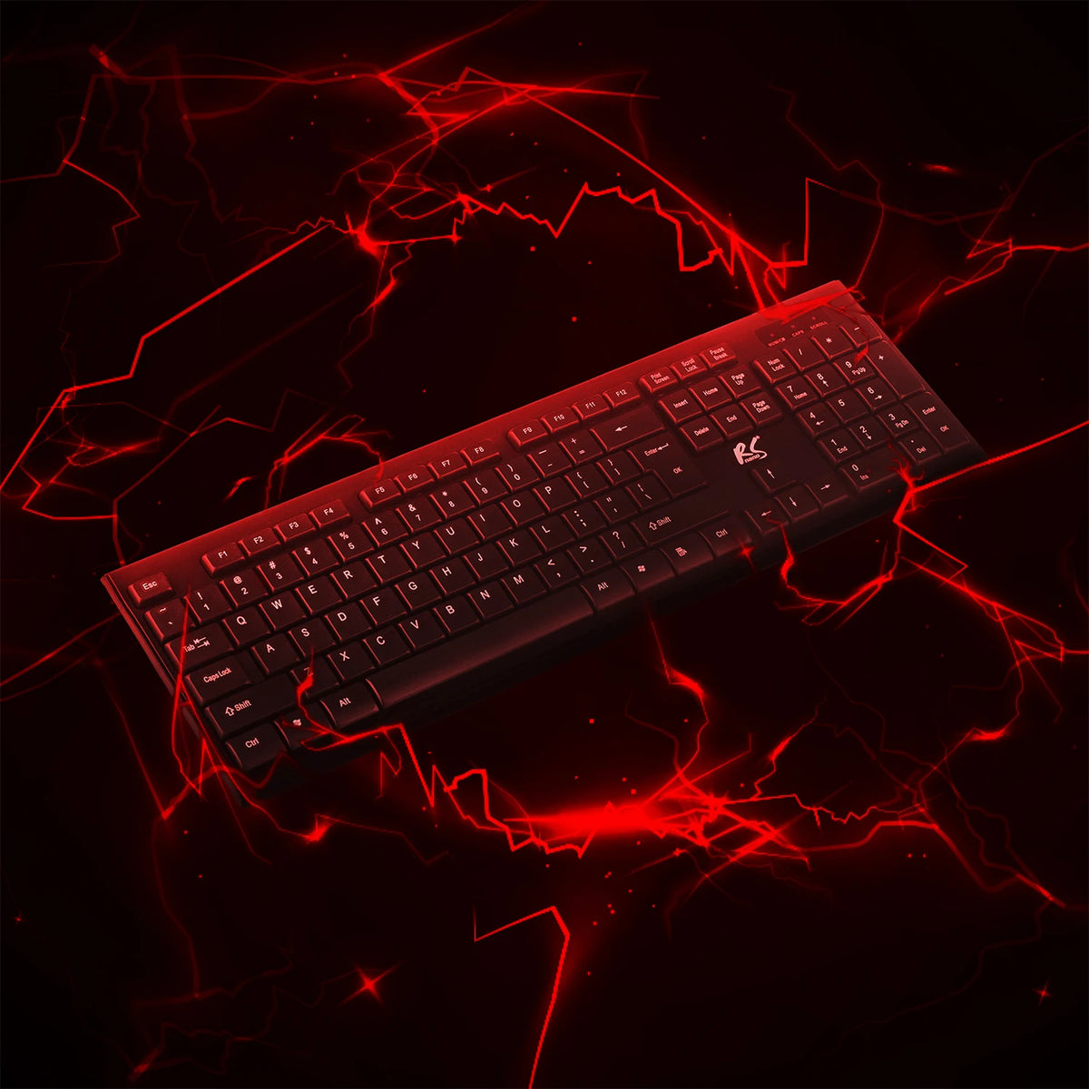 QWERTY NanoRS RS580 wireless keyboard and mouse kit
