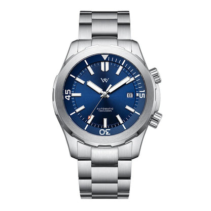 WM Watch Men Automatic Mechanical Watch Miyota8215 Sapphire AR Coated 100M Waterproof Man Business Welly Merck Watches 199M-WM