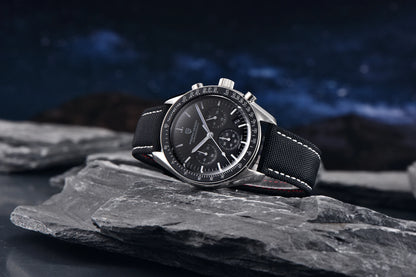 Reloj de cuarzo para hombre PAGANI DESIGN Planetary Series Saturn Light Tan, cronógrafo Speed, cristal de zafiro AR, novedad 2026