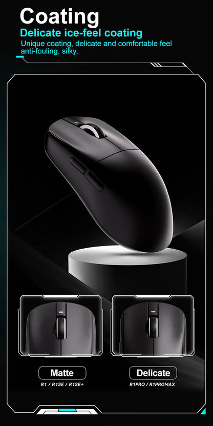 ATK VXE Dragonfly R1 Pro MAX Wireless Gaming Mouse, PAW3395 Wireless Gaming Mouse, Ultra-Lightweight Rechargeable Esports FPS Mouse with 26,000 DPI