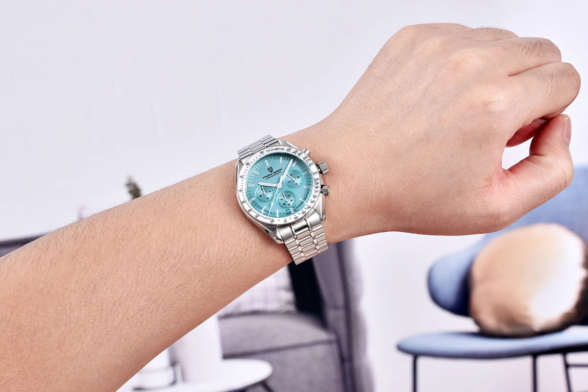 PAGANI DESIGN Moon ST6 luxury automatic men’s Watch, business watch for men, mechanical watch, luminous, sapphire glasses, nylon strap, EU local delivery 2026