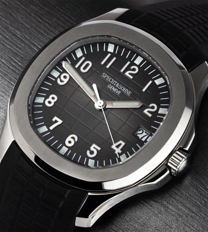 Specht&Sohne Brand Automatic Mechanical Watches Sports Wristwatches Green Sapphire Luminous 50M Waterproof  Relogio Masculino