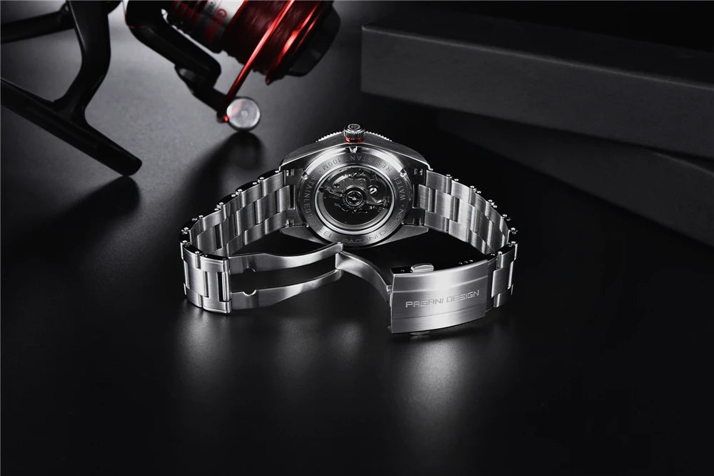 2026 New PAGANI DESIGN BB58 Luxury Automatic Mechanical Men watch Sapphire Japan Movt Watch 316L All Steel Waterproof Man watch