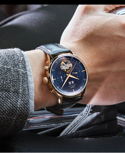 Montre CARNIVAL Mechanical Dress Watches for Men Brands Luxury Sapphire Automatic Wristwatches Mens Waterproof 2025 Reloj Hombre