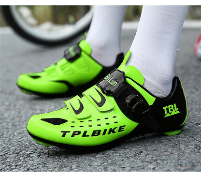 Professional Racing Road Bike Cycling Shoes Men Outdoor Non-Slip MTB Bicycle Sneakers Breathable Self-Locking Sports Cleat Shoes