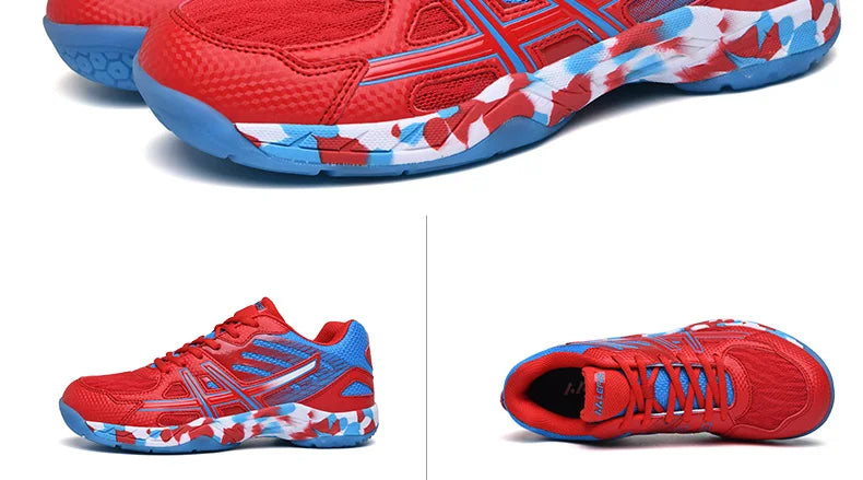 Women Men Kids Badminton Shoes Table Tennis Volleyball Sneakers Training Tenis Sports Handball Athletics Non Slip