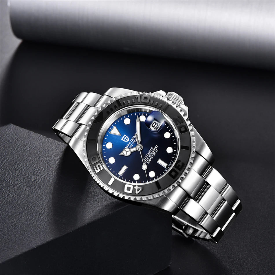 2025 New PAGANI DESIGN PD-1651 V3 Men Mechanical Watch Luxury Sapphire Glass Automatic Watch 40MM Stainless Steel Watch for Men