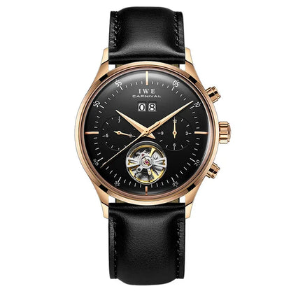 Montre CARNIVAL Mechanical Dress Watches for Men Brands Luxury Sapphire Automatic Wristwatches Mens Waterproof 2025 Reloj Hombre