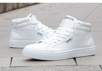 Men's Casual Skateboarding Shoes High Top Sneakers Sport tenis Shoes Breathable Walking Shoes Street Shoes zapatillas de hombre