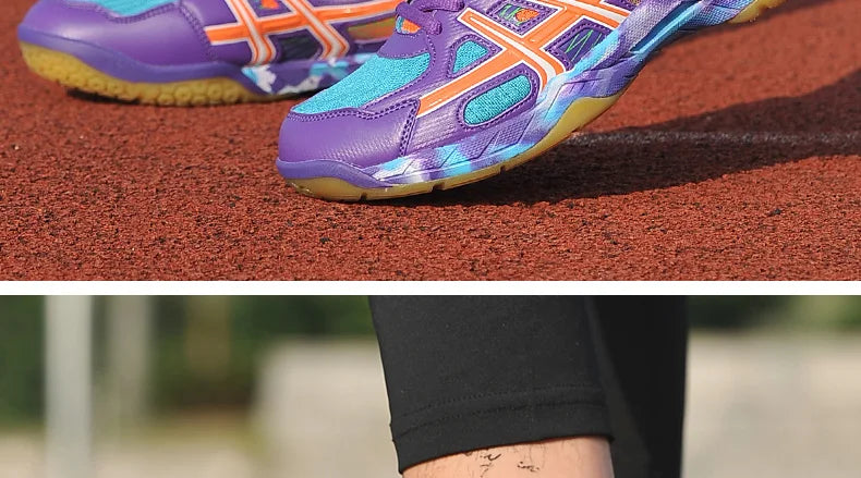Women Men Kids Badminton Shoes Table Tennis Volleyball Sneakers Training Tenis Sports Handball Athletics Non Slip