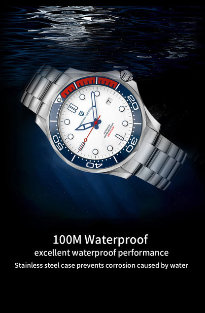 PAGANI DESIGN Men Watches 2026 New 007 Retro Luxury Automatic Watch For Men Mechanical Wristwatch Men Stainless steel Waterproof
