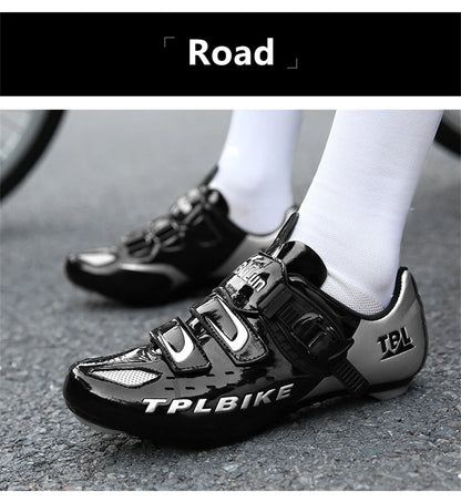 Professional Racing Road Bike Cycling Shoes Men Outdoor Non-Slip MTB Bicycle Sneakers Breathable Self-Locking Sports Cleat Shoes