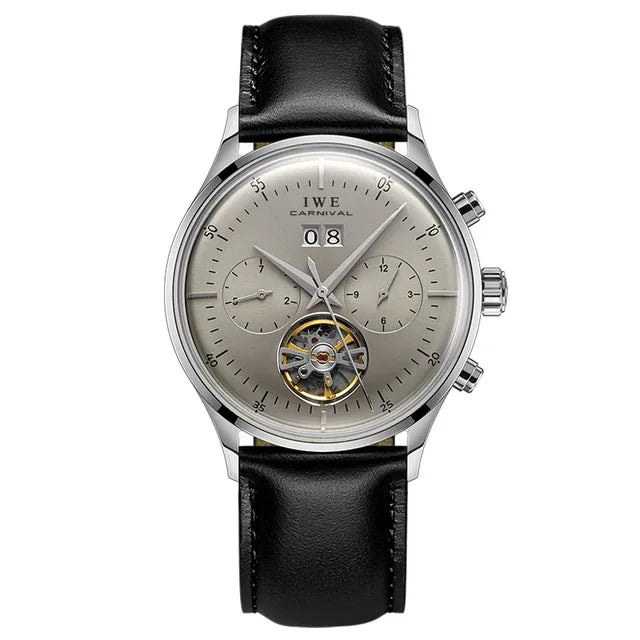 Montre CARNIVAL Mechanical Dress Watches for Men Brands Luxury Sapphire Automatic Wristwatches Mens Waterproof 2025 Reloj Hombre