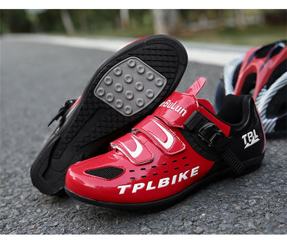 Professional Racing Road Bike Cycling Shoes Men Outdoor Non-Slip MTB Bicycle Sneakers Breathable Self-Locking Sports Cleat Shoes