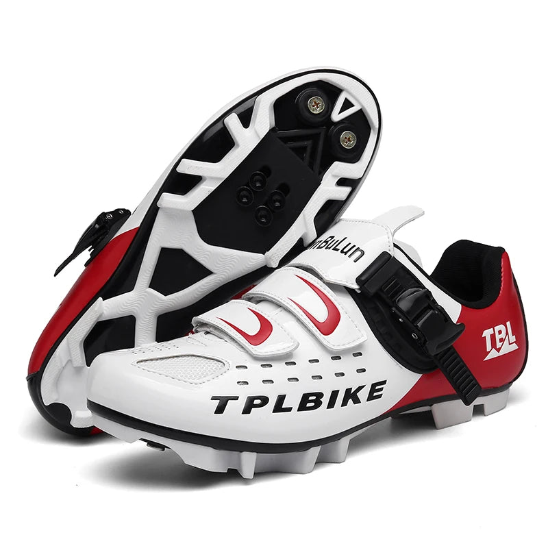Professional Racing Road Bike Cycling Shoes Men Outdoor Non-Slip MTB Bicycle Sneakers Breathable Self-Locking Sports Cleat Shoes