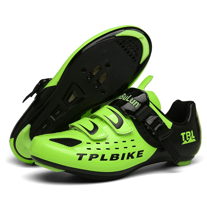 Professional Racing Road Bike Cycling Shoes Men Outdoor Non-Slip MTB Bicycle Sneakers Breathable Self-Locking Sports Cleat Shoes