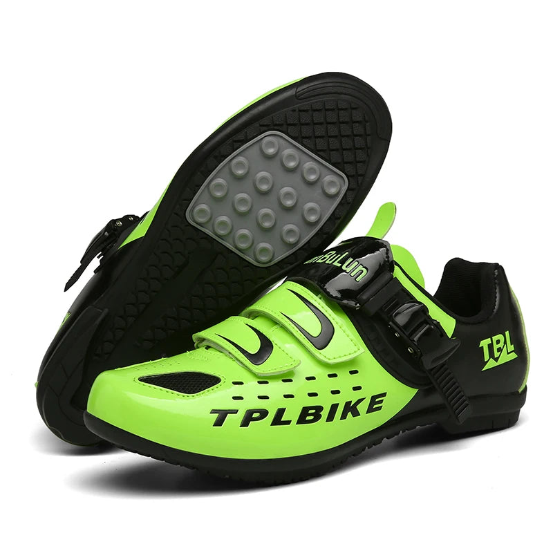 Professional Racing Road Bike Cycling Shoes Men Outdoor Non-Slip MTB Bicycle Sneakers Breathable Self-Locking Sports Cleat Shoes