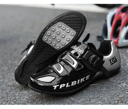 Professional Racing Road Bike Cycling Shoes Men Outdoor Non-Slip MTB Bicycle Sneakers Breathable Self-Locking Sports Cleat Shoes