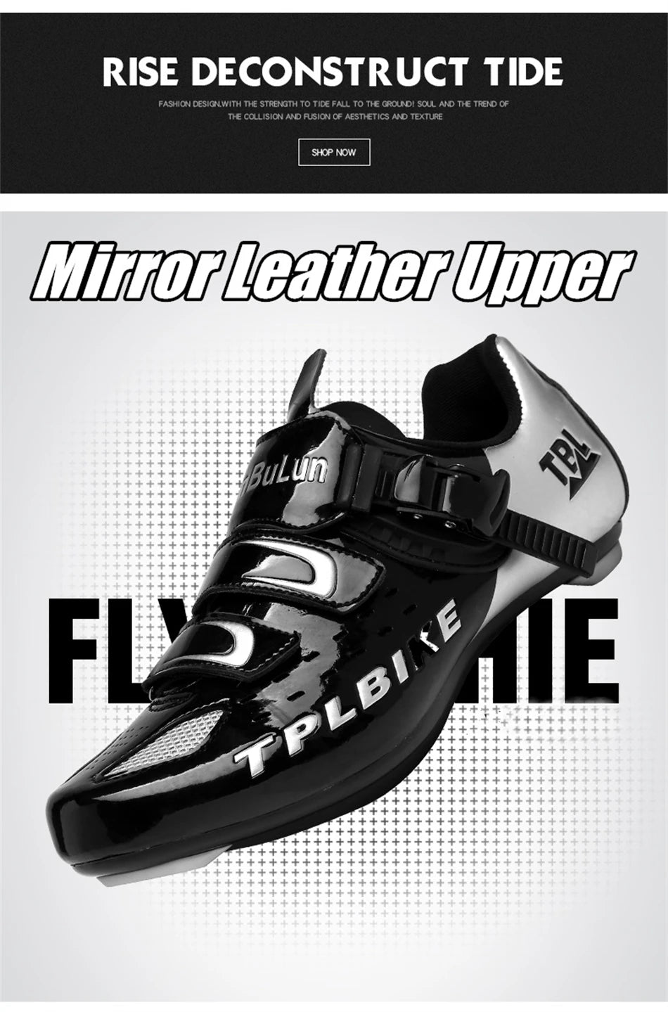 Professional Racing Road Bike Cycling Shoes Men Outdoor Non-Slip MTB Bicycle Sneakers Breathable Self-Locking Sports Cleat Shoes