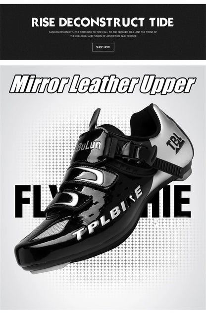 Professional Racing Road Bike Cycling Shoes Men Outdoor Non-Slip MTB Bicycle Sneakers Breathable Self-Locking Sports Cleat Shoes