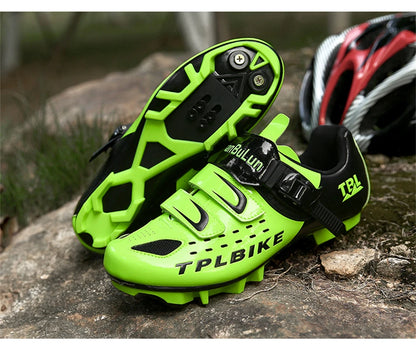 Professional Racing Road Bike Cycling Shoes Men Outdoor Non-Slip MTB Bicycle Sneakers Breathable Self-Locking Sports Cleat Shoes
