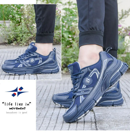 BONA New Designers Trendy Running Shoes for Men Breathable Walking Sports Shoe Man Jogging Sneaker Soft Footwear Mansculino
