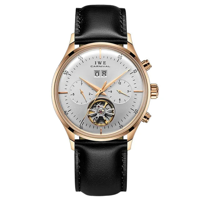 Montre CARNIVAL Mechanical Dress Watches for Men Brands Luxury Sapphire Automatic Wristwatches Mens Waterproof 2025 Reloj Hombre