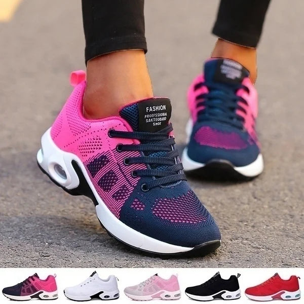 Dámské běžecké boty, prodyšná volnočasová obuv, lehké outdoorové sportovní boty, ležérní vycházkové tenisky, Tenis Feminino Shoes