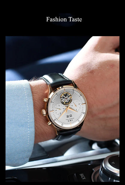 Montre CARNIVAL Mechanical Dress Watches for Men Brands Luxury Sapphire Automatic Wristwatches Mens Waterproof 2025 Reloj Hombre