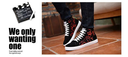 Men Casual Skateboarding Shoes High Top Sneakers Sports Shoes Men Outdoor Breathable Street Walking Shoes 48 Chaussure Homme 47
