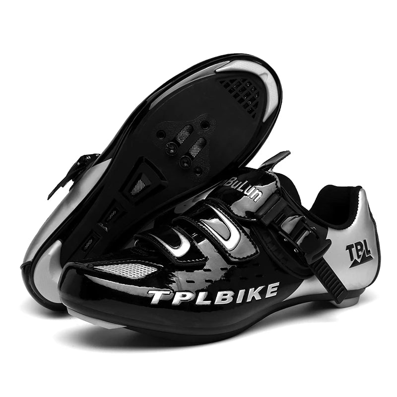 Professional Racing Road Bike Cycling Shoes Men Outdoor Non-Slip MTB Bicycle Sneakers Breathable Self-Locking Sports Cleat Shoes