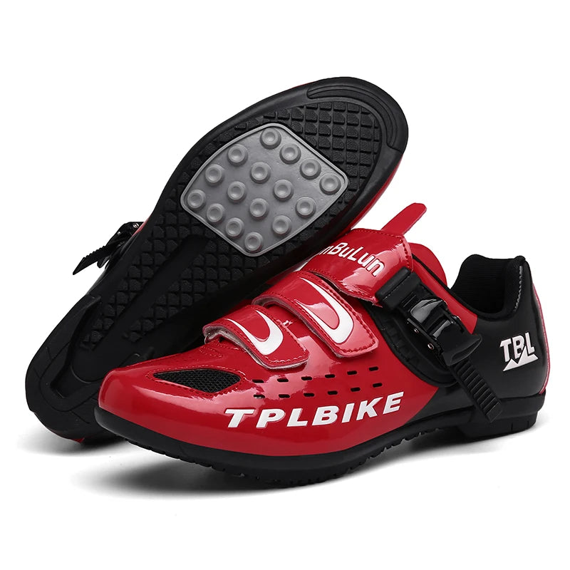 Professional Racing Road Bike Cycling Shoes Men Outdoor Non-Slip MTB Bicycle Sneakers Breathable Self-Locking Sports Cleat Shoes