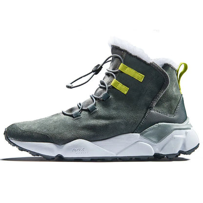 RAX Snow Boots Men Outdoor Sports Sneakers  for Men Women Hiking Boots Waterproof Plush Lining Trekking Boots Anti-slip Toursim