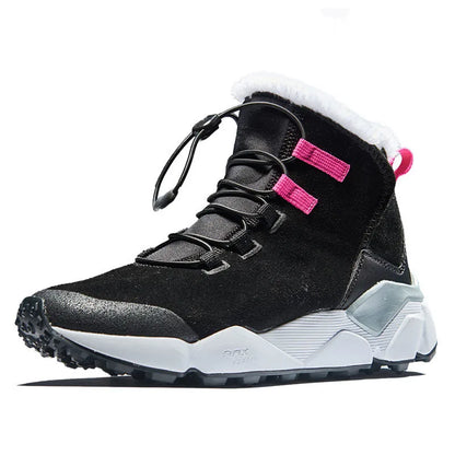 RAX Snow Boots Men Outdoor Sports Sneakers  for Men Women Hiking Boots Waterproof Plush Lining Trekking Boots Anti-slip Toursim