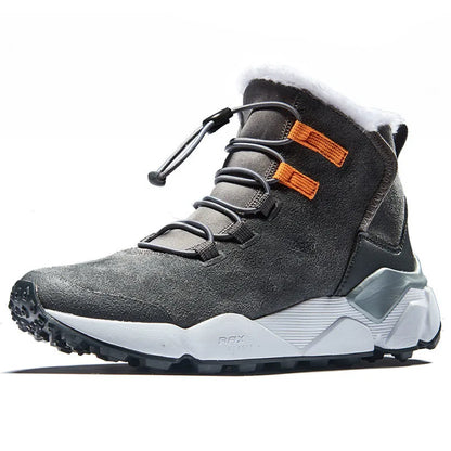 RAX Snow Boots Men Outdoor Sports Sneakers  for Men Women Hiking Boots Waterproof Plush Lining Trekking Boots Anti-slip Toursim